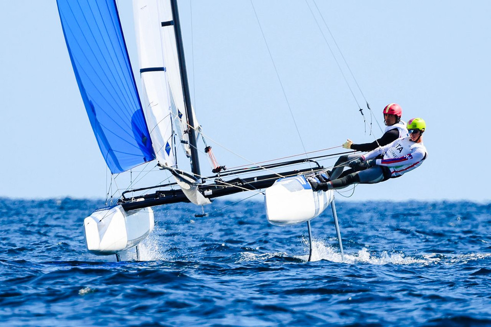 FEDERICO FIGLIA DI GRANARA AL TIMONE DEL NACRA 17