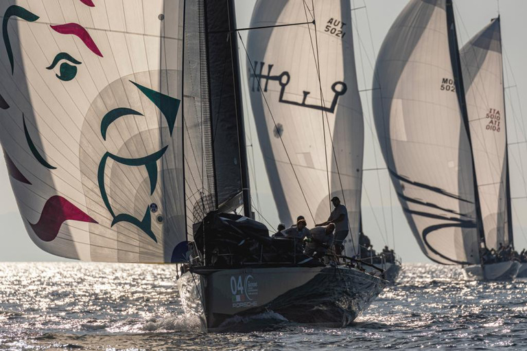 ClubSwan50 sotto gennaker